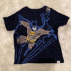 Gap Baby Toddler Batman Navy Short sleeve, Size 2T